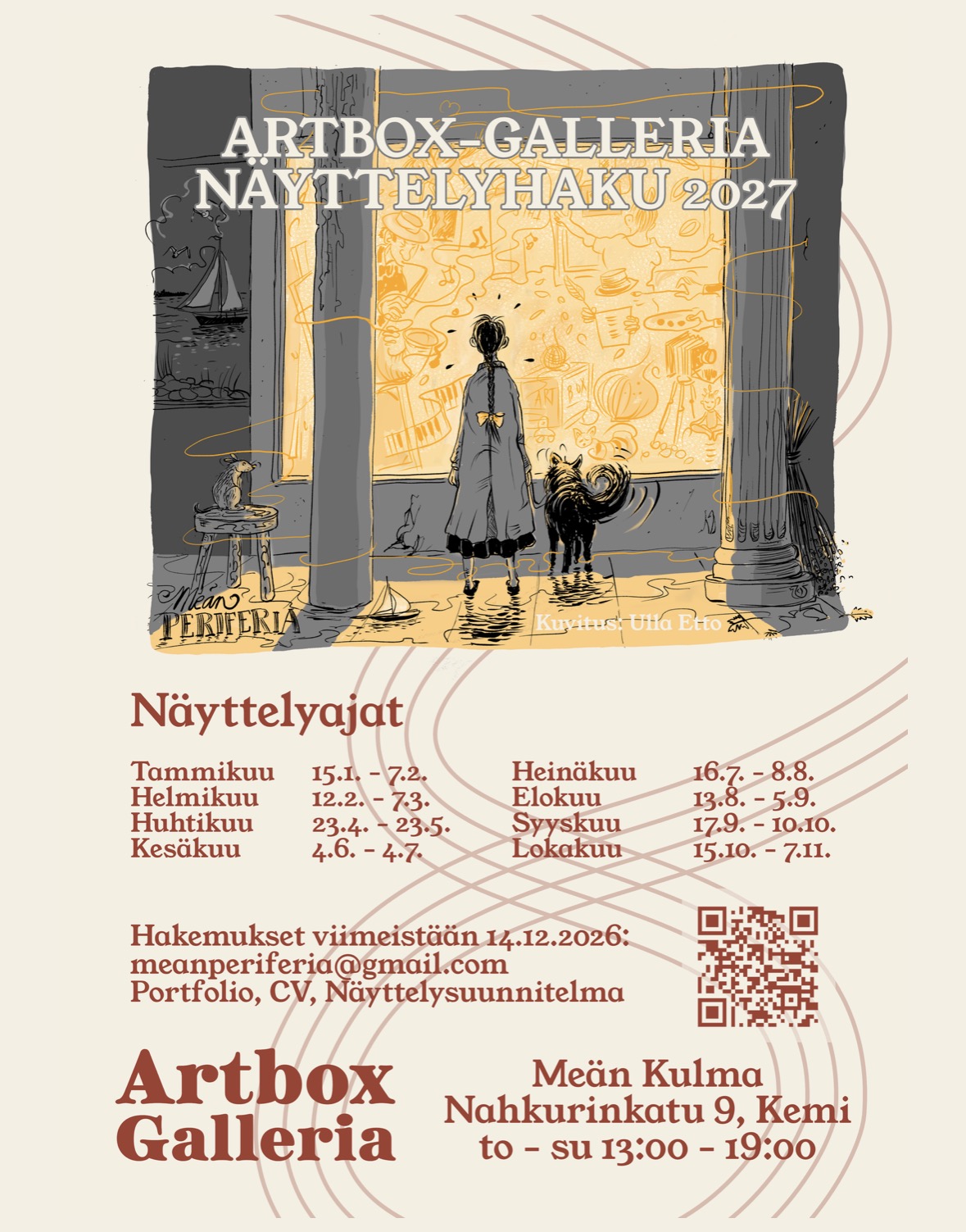 Me&auml;n Periferian kuvitus  / Ulla Etto