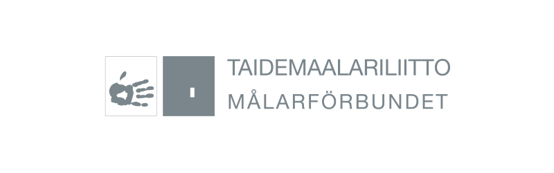 Taidemaalariliitto ry. / Logon suunnittelija: Jorma Hautala