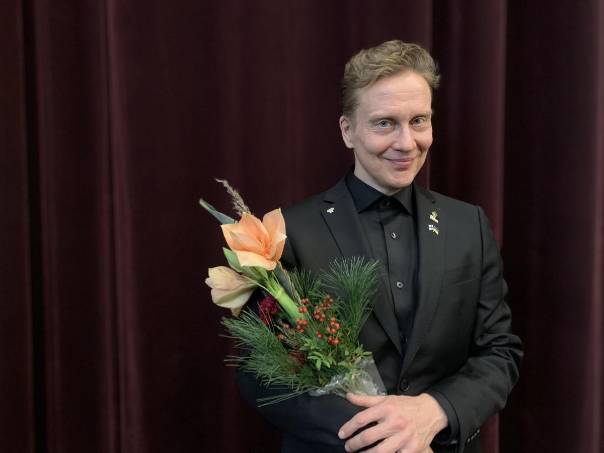 Puheenjohtaja Teemu Mäki valittiin jatkokaudelle edustajiston syyskokouksessa 15.12.2023